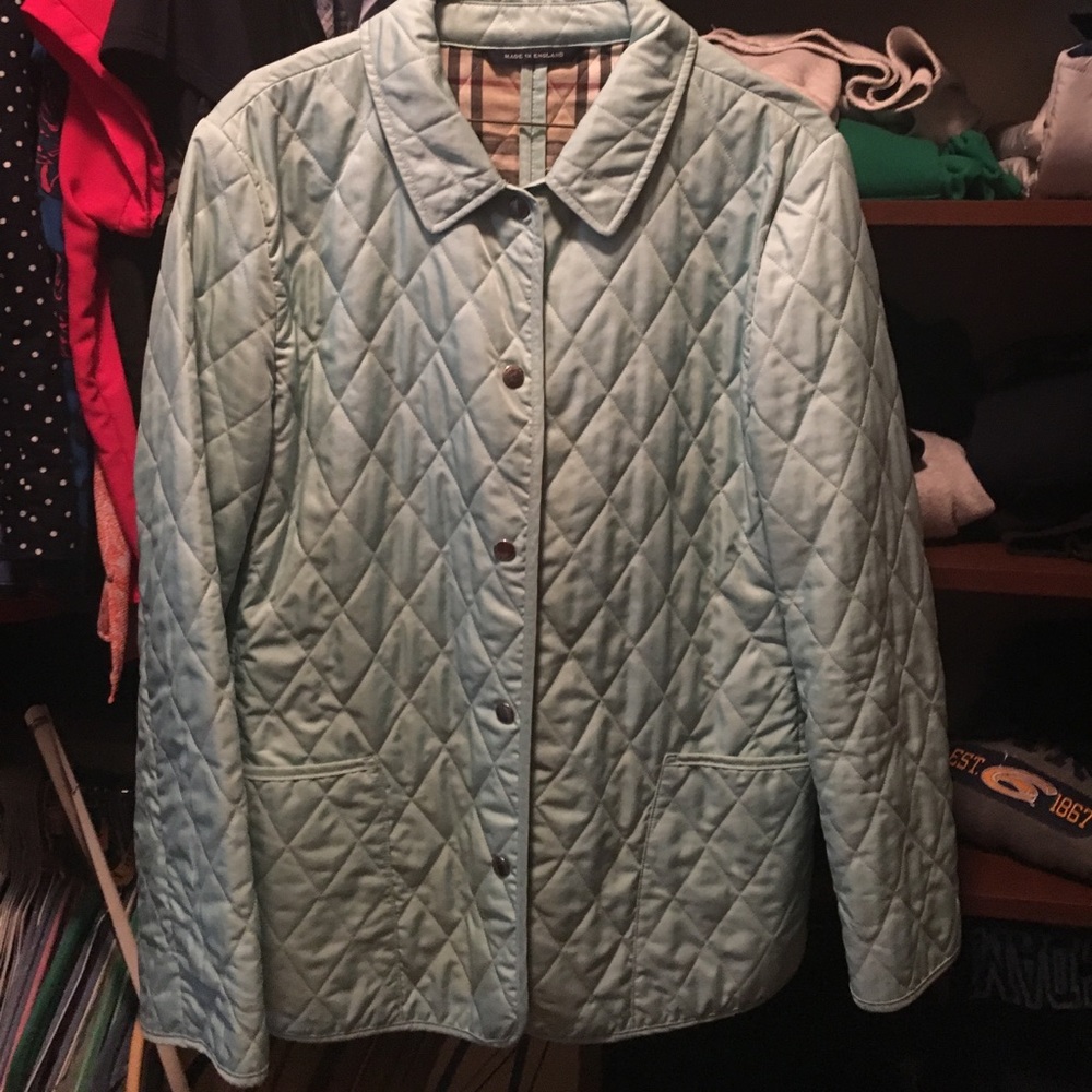 GUC Burberry Quilted Barn Jacket